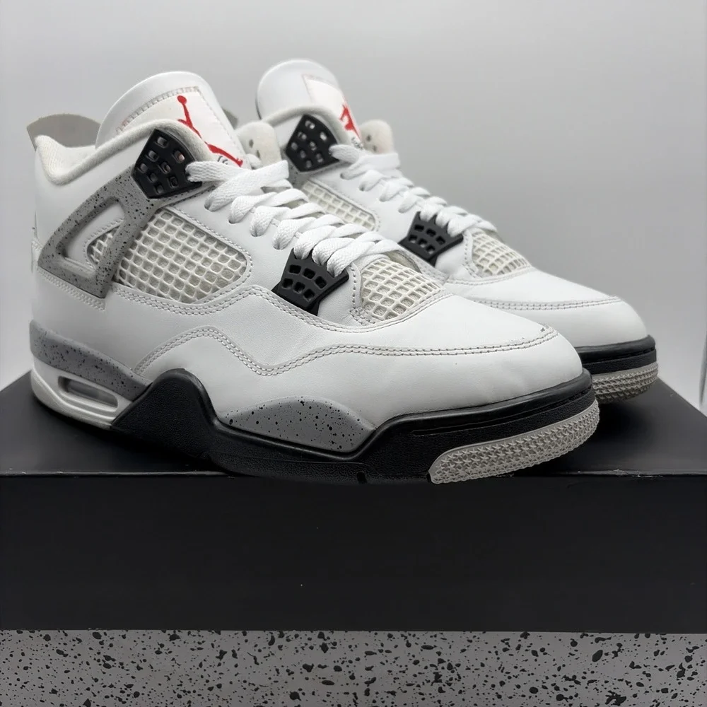 Size 10 - Air Jordan 4 Retro OG 2025 White Cement(FV5029-100)